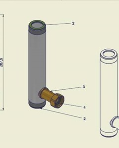 RL_Tube HKM25 compl. with bypass tube